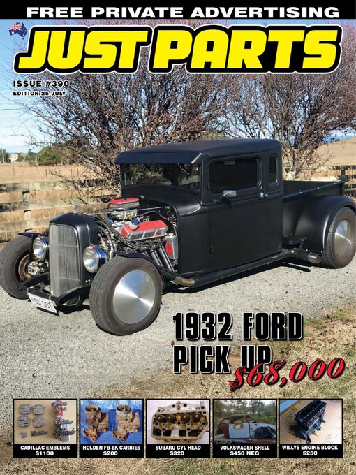 Title details for Just Parts by JUST AUTO Classifieds Pty Ltd - Available